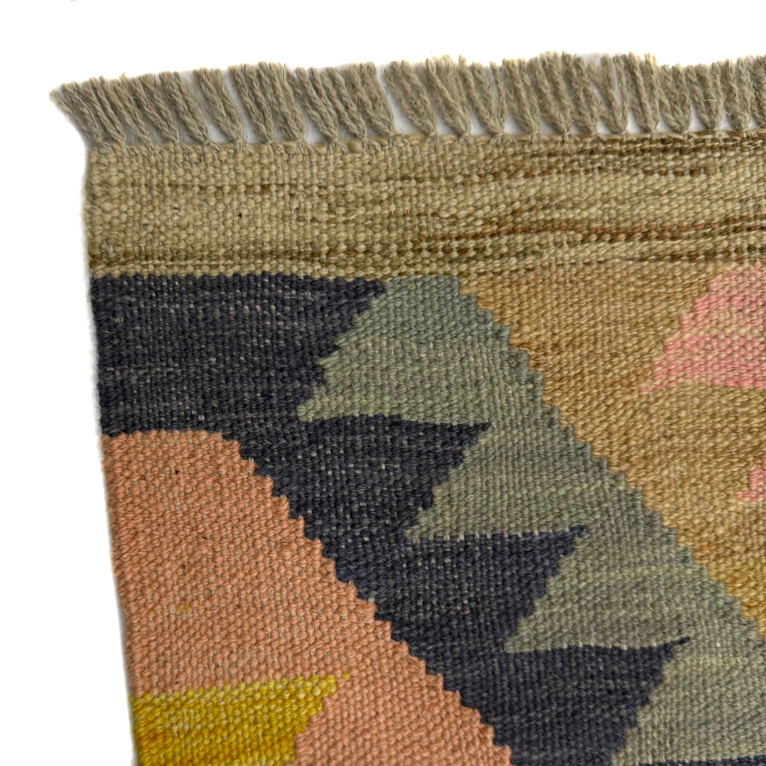 Handmade Multi Kilim Geometric 4x6 ft