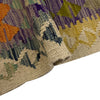Handmade Multi Kilim Geometric 4x6 ft