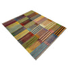 Handmade Multi Kilim Geometric 4x7 ft