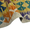 Handmade Multi Kilim Geometric 4x6 ft