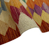 Handmade Multi Kilim Geometric 4x6 ft