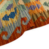 Handmade Multi Kilim Geometric 4x6 ft