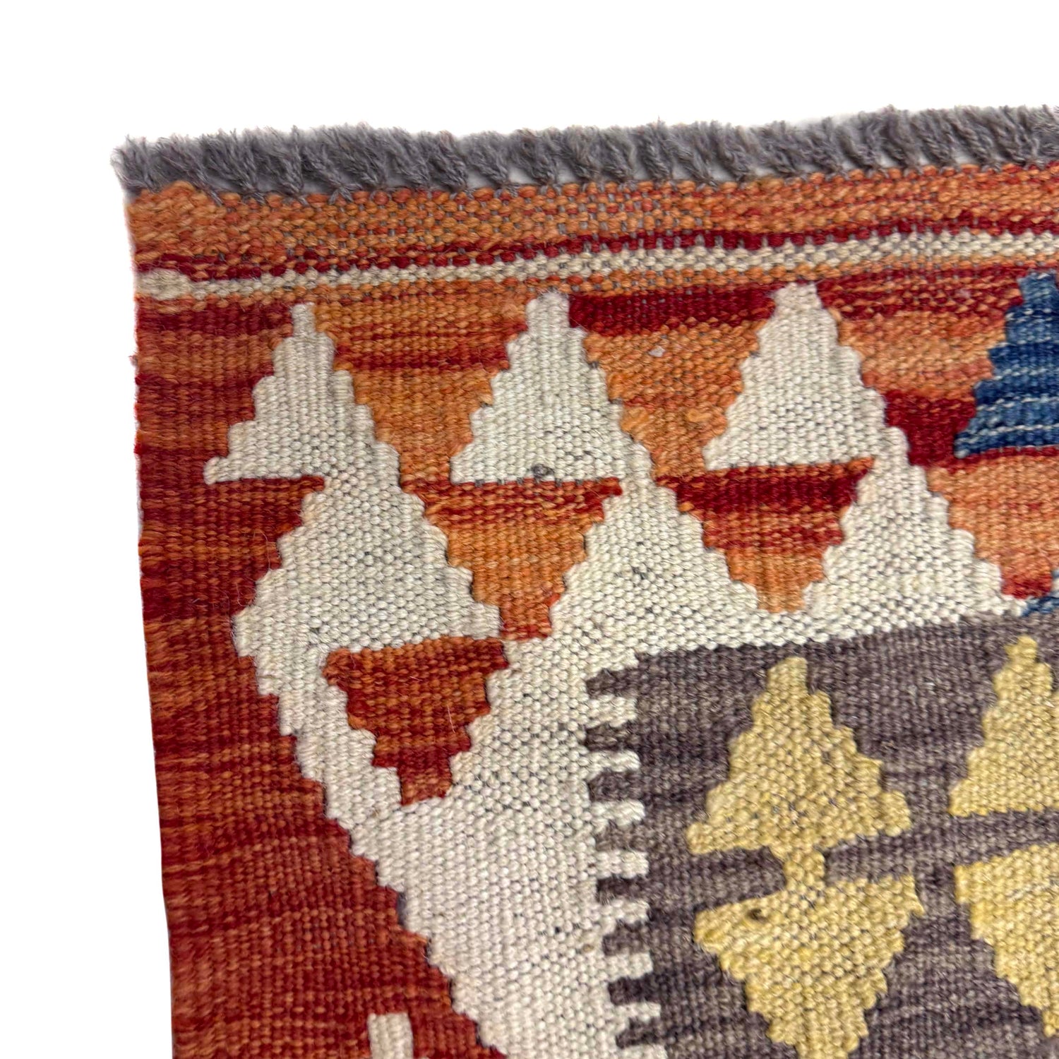 Handmade Multi Kilim Geometric 4x7 ft