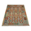 Handmade Multi Kilim Geometric 5x8 ft