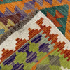 Handmade Multi Kilim Geometric 4x6 ft