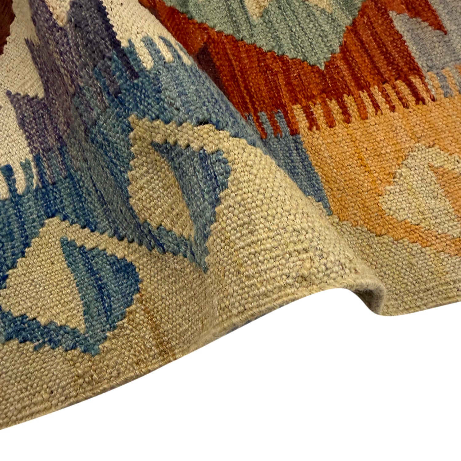 Handmade Multi Kilim Geometric 4x6 ft