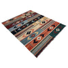 Handmade Multi Kilim Geometric 5x8 ft