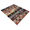 Handmade Multi Kilim Geometric 5x8 ft