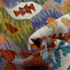 Handmade Multi Kilim Geometric 5x8 ft