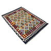 Handmade Multi Kilim Geometric 4x6 ft