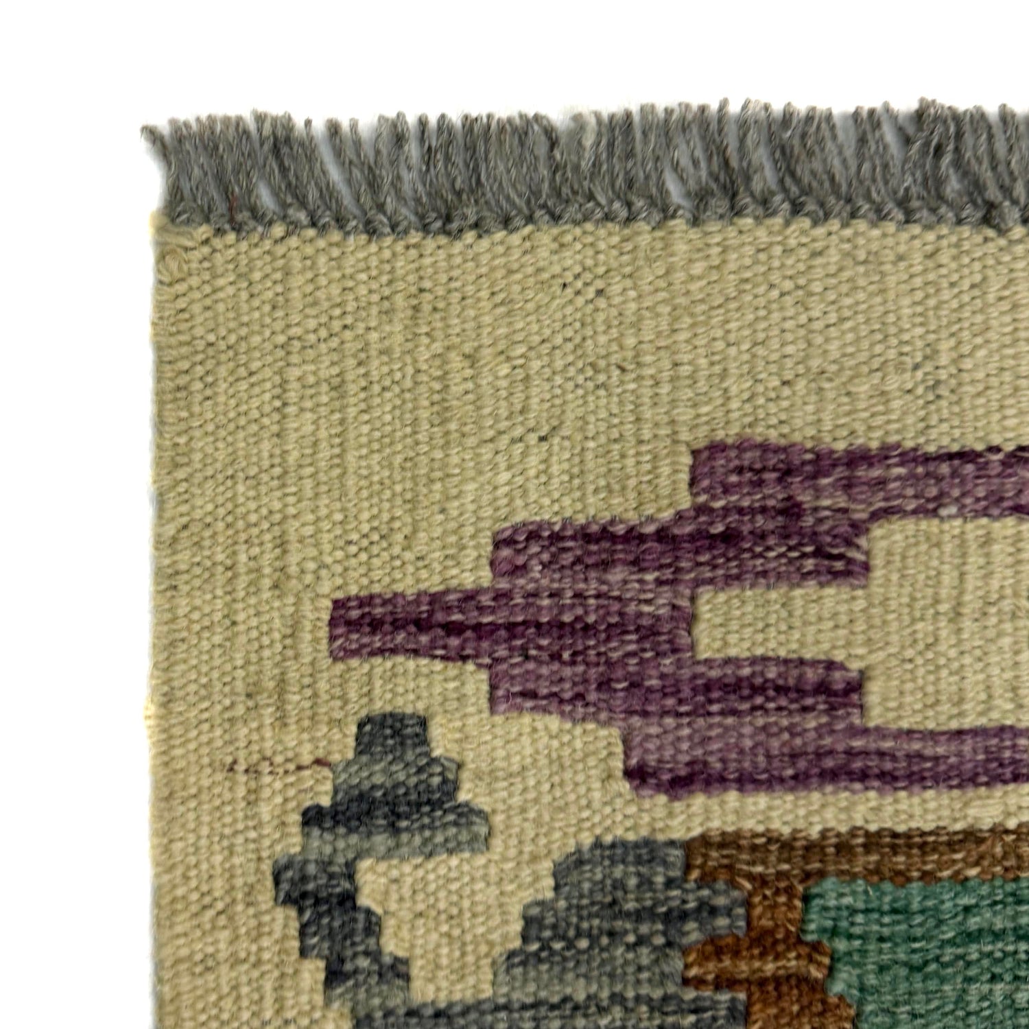 Handmade Multi Kilim Geometric 4x6 ft
