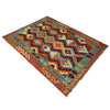 Handmade Multi Kilim Geometric 4x6 ft