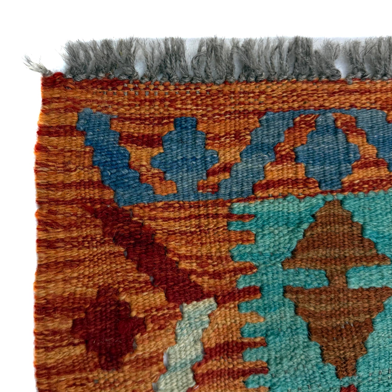 Handmade Multi Kilim Geometric 4x6 ft