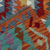 Handmade Multi Kilim Geometric 4x6 ft