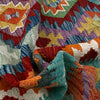 Handmade Multi Kilim Geometric 4x6 ft