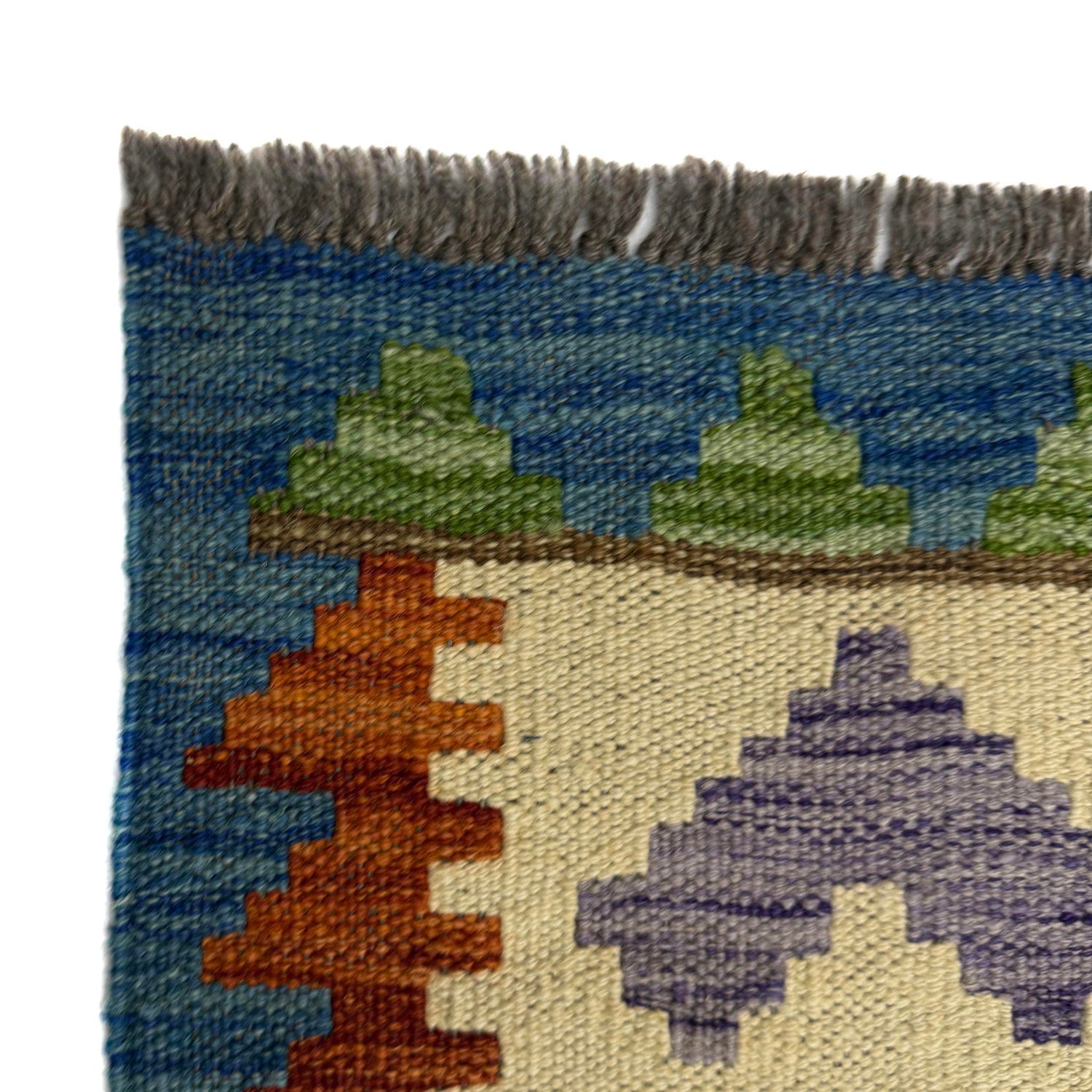 Handmade Multi Kilim Geometric 5x8 ft