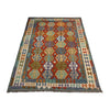 Handmade Multi Kilim Geometric 5x8 ft