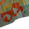 Handmade Multi Kilim Geometric 4x6 ft