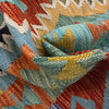 Handmade Multi Kilim Geometric 4x6 ft