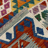Handmade Multi Kilim Geometric 4x6 ft