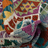 Handmade Multi Kilim Geometric 4x6 ft