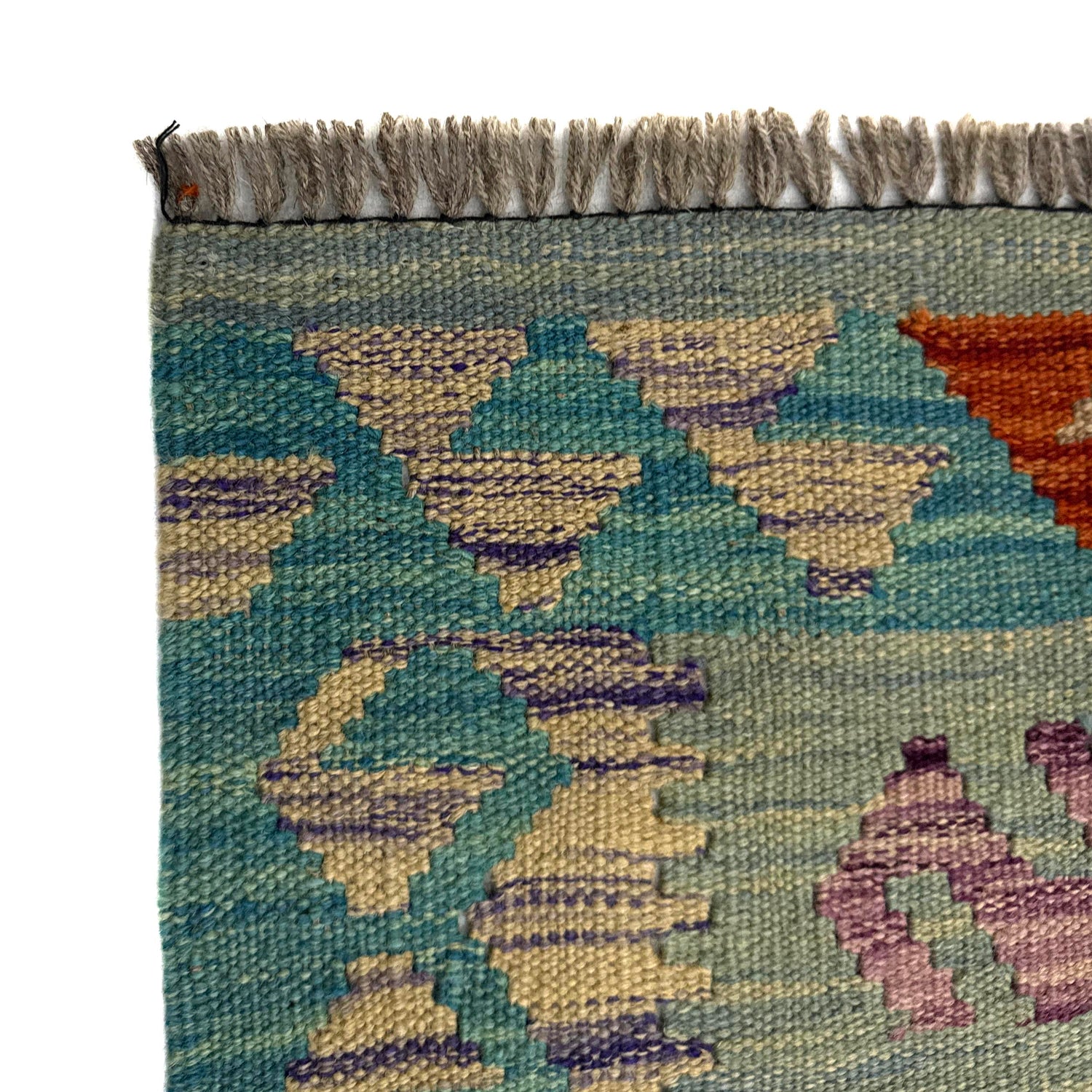 Handmade Multi Kilim Geometric 4x6 ft
