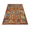 Handmade Multi Kilim Geometric 5x8 ft