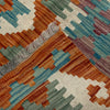 Handmade Multi Kilim Geometric 5x8 ft