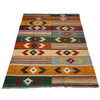 Handmade Multi Kilim Geometric 5x8 ft