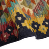 Handmade Multi Kilim Geometric 5x8 ft