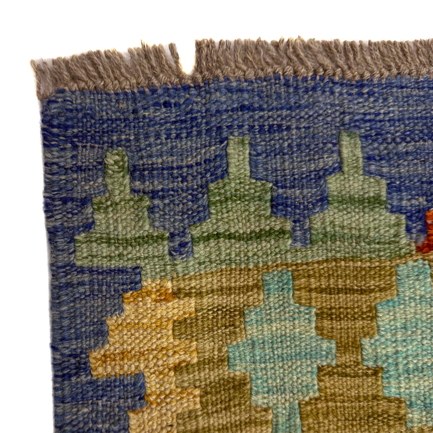 Handmade Multi Kilim Geometric 5x8 ft