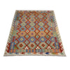 Handmade Multi Kilim Geometric 5x8 ft