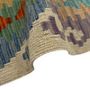 Handmade Multi Kilim Geometric 5x8 ft