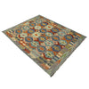 Handmade Multi Kilim Geometric 5x8 ft