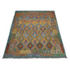 Handmade Multi Kilim Geometric 5x8 ft