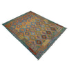 Handmade Multi Kilim Geometric 5x8 ft