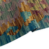 Handmade Multi Kilim Geometric 5x8 ft