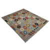 Handmade Multi Kilim Geometric 5x8 ft