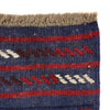 Mashwani Area Rug Runner Handmade Deep Red Geometric 8'