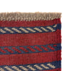 Mashwani Runner Rug Handmade Deep Red Geometric 8' Runner