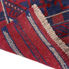 Mashwani Runner Rug Handmade Deep Red Geometric 8' Runner