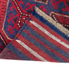 Mashwani Runner Handmade Deep Red Geometric 8' Runner