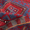 Mashwani Runner Rug Handmade Deep Red Geometric 8' Runner