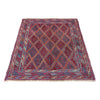 Mashwani Runner Rug Handmade Multi Geometric 4x4 ft