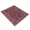 Mashwani Runner Rug Handmade Multi Geometric 4x4 ft