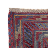 Mashwani Runner Rug Handmade Multi Geometric 4x4 ft