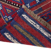 Mashwani Area Rug Runner Handmade Red Geometric 8' Runner