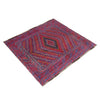 Mashwani Runner Rug Handmade Multi Geometric 4x4 ft