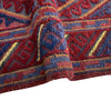 Mashwani Runner Rug Handmade Multi Geometric 4x4 ft