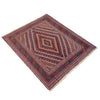 Mashwani Runner Rug Handmade Multi Geometric 4x4 ft